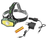 Фонарь на лоб Police BL-929-T6+COB,1x18650,ЗУ 12V/220V,комплект(8258BL929T6)