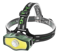 Фонарь на лоб Police BL-929-T6+COB,1x18650,ЗУ 12V/220V,комплект(8258BL929T6) 