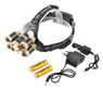 Фонарь на лоб Police RJ-5100-T6+4XPE signal light, zoom(8283RJ5100)