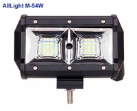 Светодиодная фара AllLight M-54W 3030 ближний 9-30V(8298) 