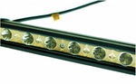 Светодиодная фара AllLight E-18W однорядная 6chip OSRAM 3535 spot 9-30V(8305)