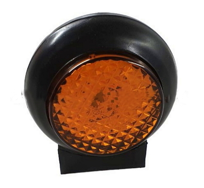 ФОНАРЬ ГАБАРИТНЫЙ LED 10, 12-24 V, ЖЕЛТЫЙ (ISS)(8608)