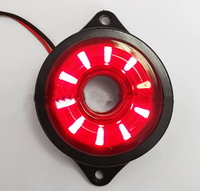 ФОНАРЬ ГАБАРИТНЫЙ LED, КРАСНЫЙ, БЕГУЩИЙ ДИОД (NOKTA)(8617) 