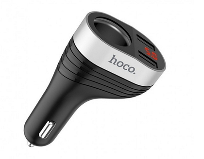 Зарядное автомобильное HOCO Z29 (2USB 3.1A) Чёрный (8644)