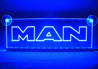 Светодиодная табличка MAN 200x120мм 24v(8701)