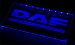Светодиодная табличка DAF 200x120мм 24v(8702)