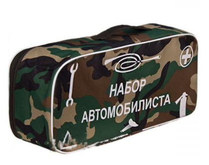 Сумка технической помощи Набор автомобилиста, хаки, 47х21х12см (8752)