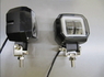 Дополнительные LED фары GV-20W СТГ квадратные, с ДХО - 2шт.(8776)