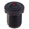 Кнопка врезная в планку 12V 20 A RED (8781)