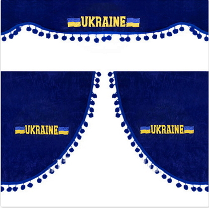 Шторы в кабину грузовика (UKRAINE) (8788)
