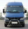 Кенгурятники с грилем и надписью MTRCEDES VITO 2015+ (8868)