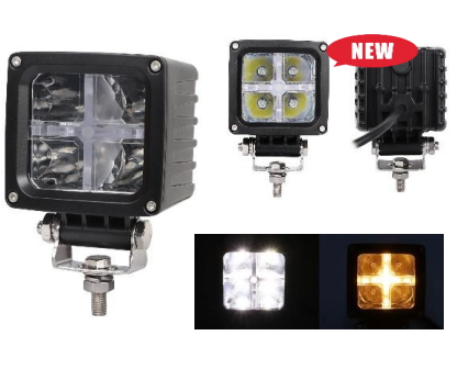 Светодиодная LED фара Allpin 12 Вт Flood, дхо (8847D12W)