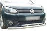 ЗАЩИТА ПЕРЕДНЕГО БАМПЕРА ТРУБА ДВОЙНАЯ Volkswagen Т5 2003+ (8995) 