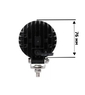 Светодиодная LED фара Allpin 18Вт Flood mini (9125LT) 