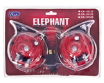 Сигнал улитка СА-10122, Еlephant, 12V, краснo-черный (9149)