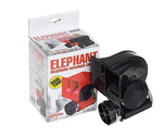 Сигнал воздушный CA-10410 Еlephant, 12V, черный (9159)