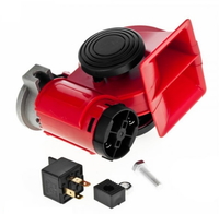 Сигнал воздушный CA-10405 Еlephant, 12V, красный (9161) 