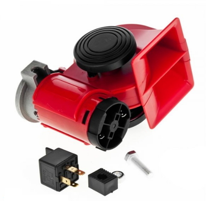 Сигнал воздушный CA-10405 Еlephant, 12V, красный (9161)