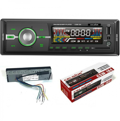 Автомагнитола MP3/SD/USB/FM  Celsior CSW-184G (9269)