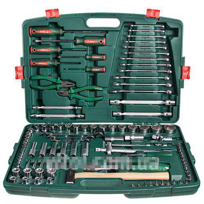 Набор инструмента HANS,1/4"DR4-14мм и 1/2"DR10-32 мм,109 предм. (TK-109) 9275