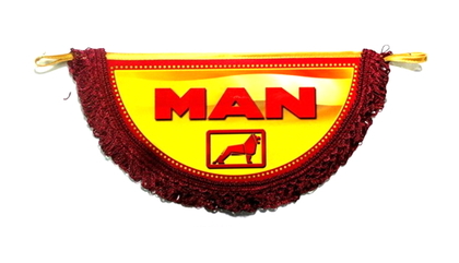 Вымпел полукруг "MAN" (9336)