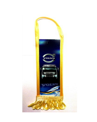 Вымпел полоска узкая "Volvo"машинка (9342)