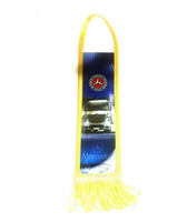 Вымпел полоска узкая "Mercedes Benz"машинка (9346) MERCEDES-BENZ