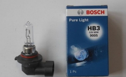 Автолампа BOSCH Pure Ligh HB3 60W 12V P20d (9404)