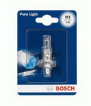 Автолампа BOSCH Pure Light H1 55W 12V P14,5s 1шт./блистер (9405)