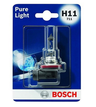Автолампа BOSCH Pure Light H11 55W 12V PGJ19-2 1шт./блистер (9408)