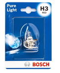 Автолампа BOSCH Pure Light H3 55W 12V Pk22s 1шт./блистер (9411)