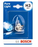 Автолампа BOSCH Pure Light H3 55W 12V Pk22s 1шт./блистер (9411)