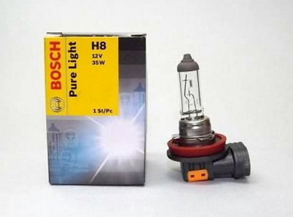 Автолампа BOSCH Pure Light H8 35W 12V PGJ19-1 (9418)
