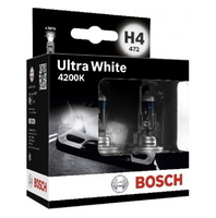 Автолампа BOSCH Ultra White 4200K H4 55W 12V P43t 2шт./бокс (9427) 