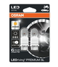 СВЕТОДИОДНЫЕ ЛАМПЫ OSRAM LEDRIVING PREMIUM P27/7W 2500K YELLOW 3W 12V (9446)