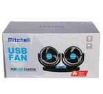 Вентилятор Mitchell HX-U901 5" 12V 5W двойной две скорости (9481HX-U901)