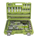 Hабір інструменту Alloid 1/2" и 1/4" 6-г108 предметів (НГ-4108П-6)9566