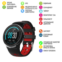 Смарт-часы Modfit C21 Black-Red (11504) 