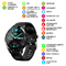 Смарт-часы Modfit K15 All Black Silicone(11508)