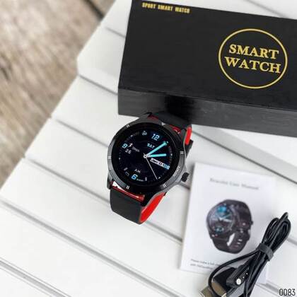 Смарт-часы Modfit K15 Black-Red Silicone(11512)
