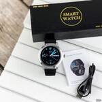Смарт-часы Modfit K15 Black-Silver Silicone(11513)