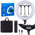Кольцевая лампа Ring Light RL-21 (54см/65W) пульт+чехол (11721)