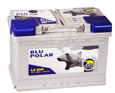 Автомобильный аккумулятор BAREN POLAR Plus (80A/ч)/3503
