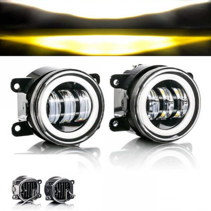 Фари діодні LED Mitsubishi ASX, L200, Outlander, Pajero Sport протитуманні біле світло,комплект 2шт(13191)