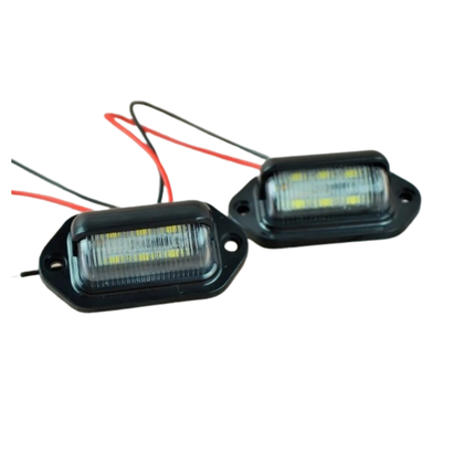 Підсвітка номера причепа 6см LED 2шт (13205)