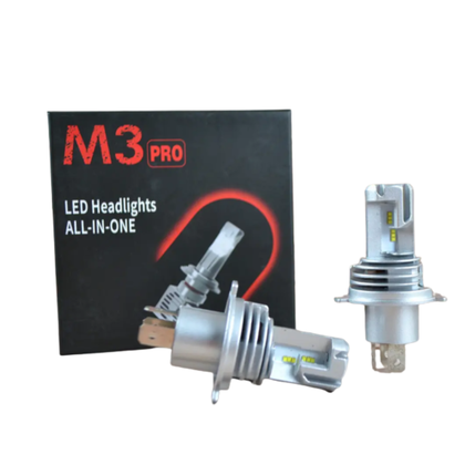 Світлодіодні лампи PROLIGHT M3 H4 55W 6500K (2 шт.)-ZES 12899