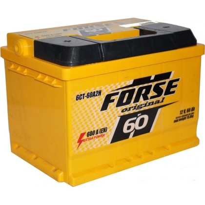 Автомобильный аккумулятор Forse  6CT-60 Ампер