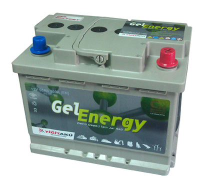 Автомобильный аккумулятор PLATIN Gel Energy (50A/ч)/3537