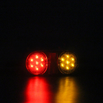 Задний Led фонарь Allpin 2 секции 12-24в (9354)