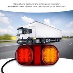 Задний Led фонарь Allpin 2 секции 12-24в (9354)